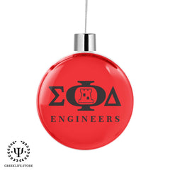 Sigma Phi Delta Christmas Ornament - Snowflake