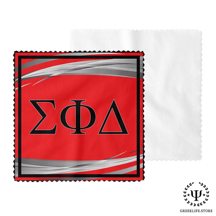 Sigma Phi Delta Eyeglass Cleaner & Microfiber Cleaning Cloth - greeklife.store