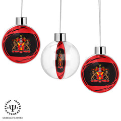 Sigma Phi Delta Christmas Ornament Flat Round