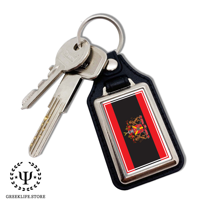 Sigma Phi Delta Keychain Rectangular