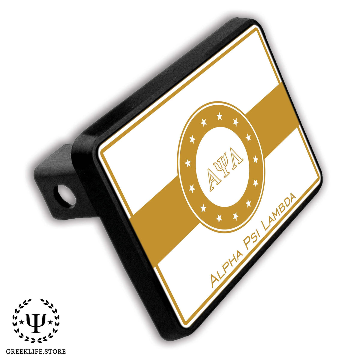 Alpha Psi Lambda Hitch Cover - Licensed Greek Car Decor — GreekLife.Store