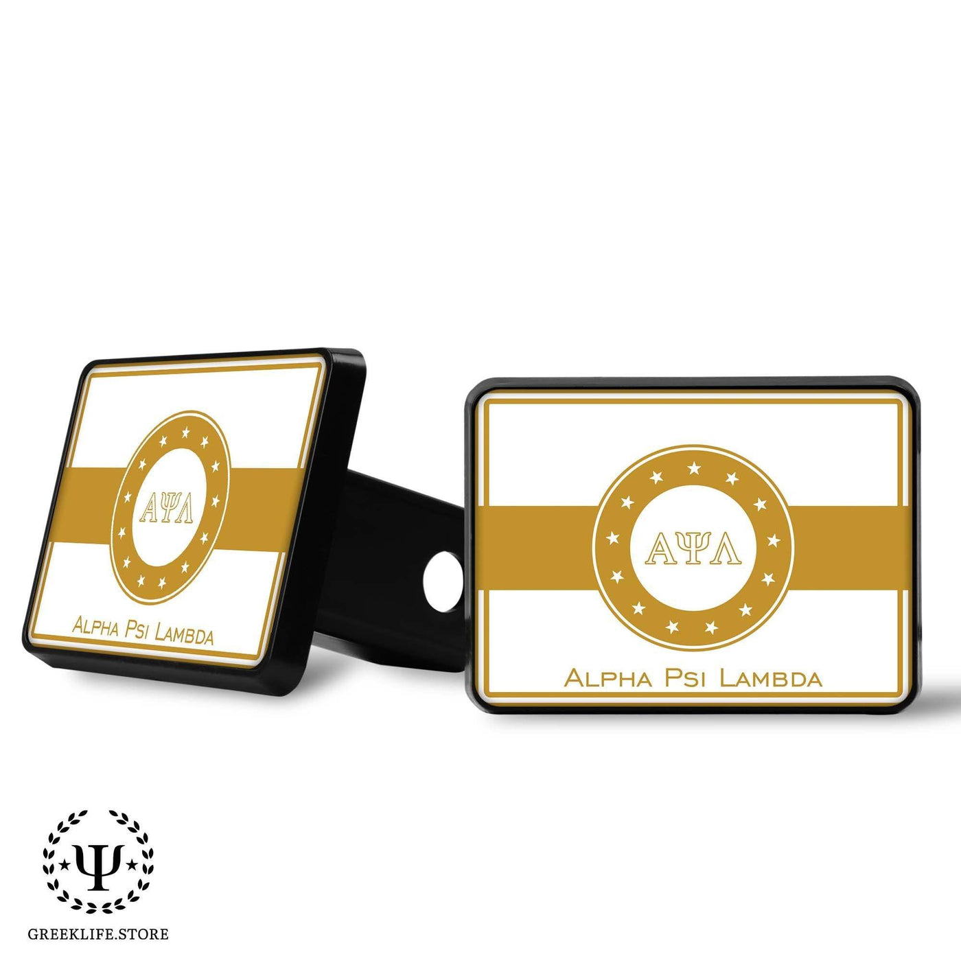 Alpha Psi Lambda Hitch Cover - Licensed Greek Car Decor — GreekLife.Store