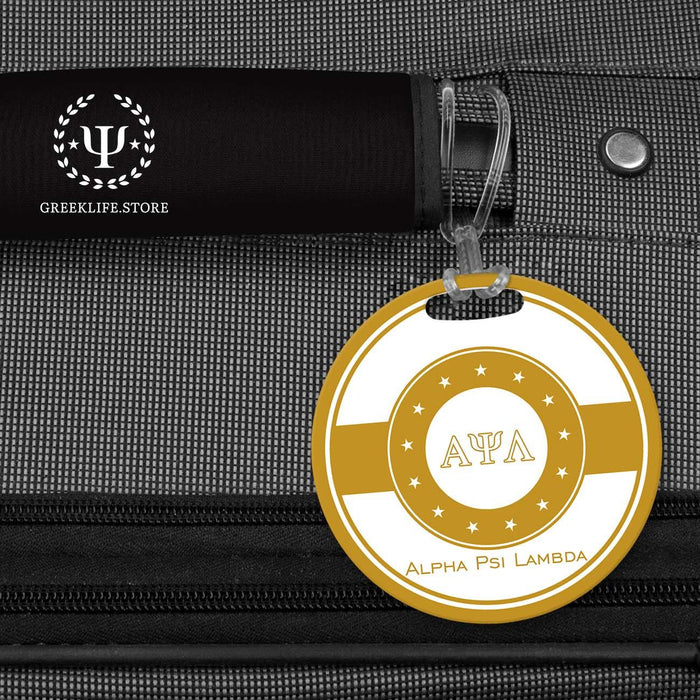 Alpha Psi Lambda Luggage Bag Tag (round) - greeklife.store