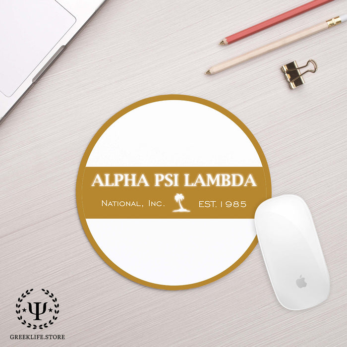 Alpha Psi Lambda Mouse Pad Round