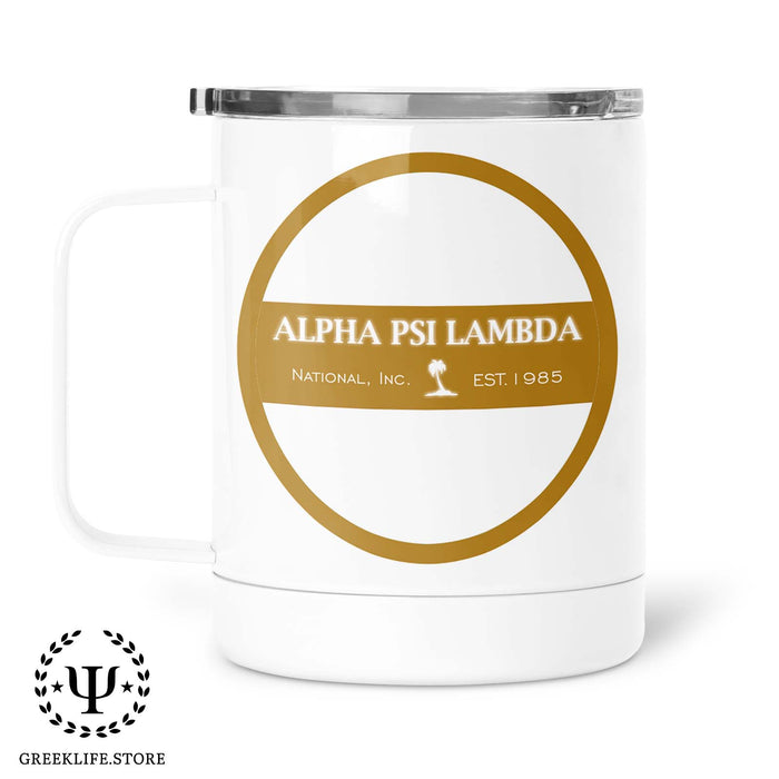 Alpha Psi Lambda Stainless Steel Travel Mug 13 OZ