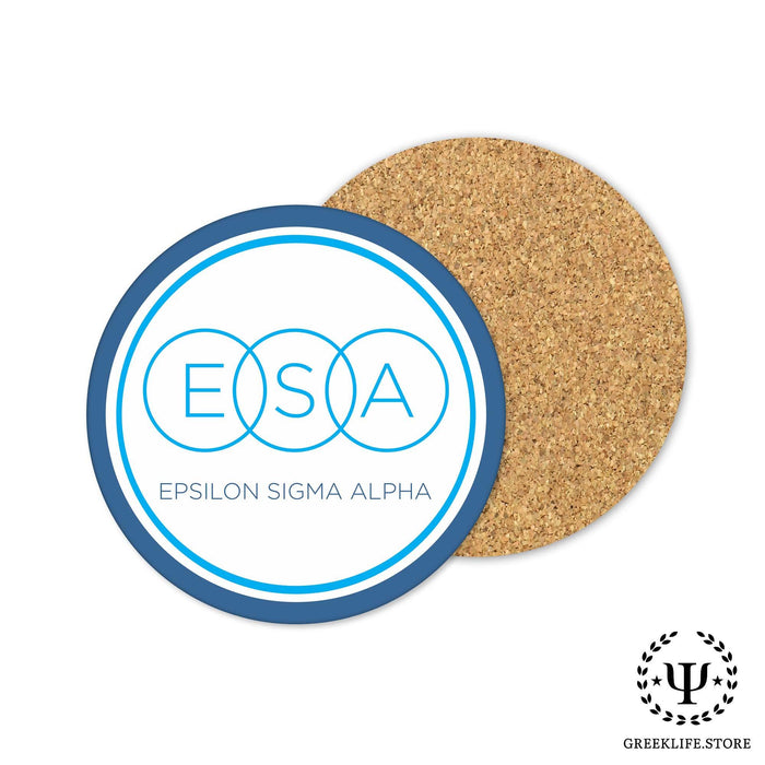 Epsilon Sigma Alpha Beverage Coaster - Round (Set of 4) - greeklife.store