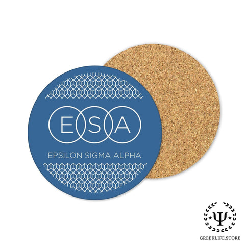 Epsilon Sigma Alpha Beverage Coasters Round (Set of 4)