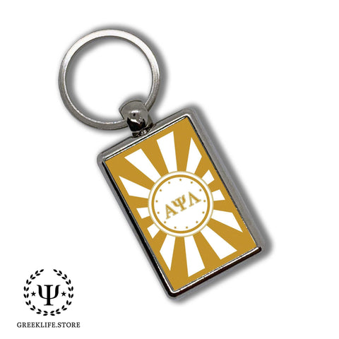 Alpha Psi Lambda Keychain Rectangular
