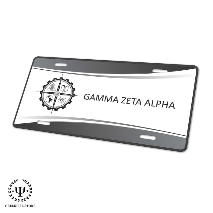 Gamma Zeta Alpha Decorative License Plate - greeklife.store