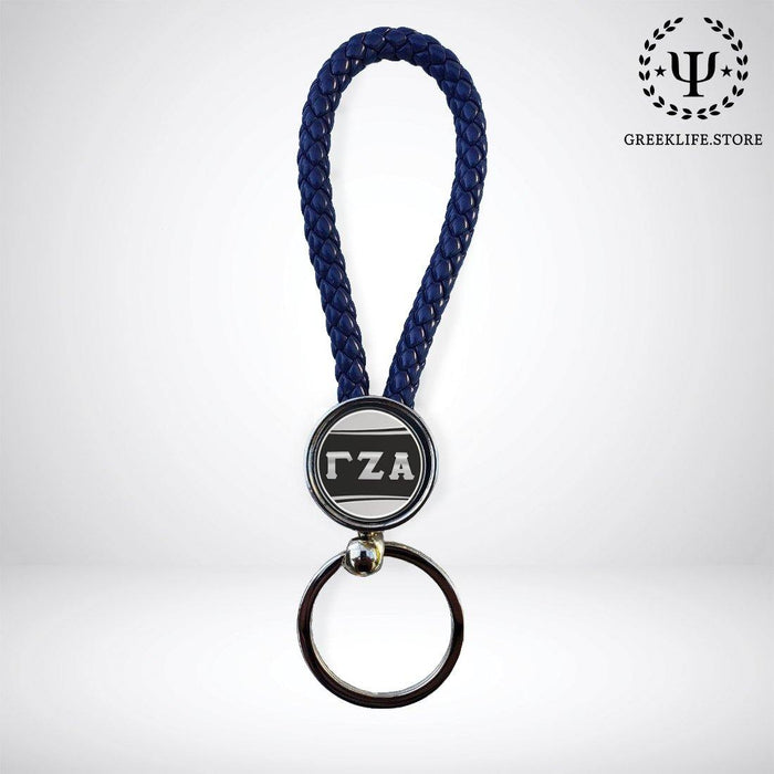 Gamma Zeta Alpha Key Chain round - greeklife.store