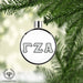 Gamma Zeta Alpha Ornament - greeklife.store