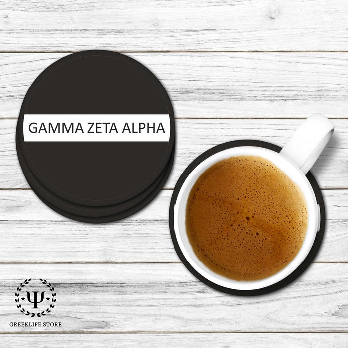 Gamma Zeta Alpha Beverage coaster round (Set of 4) - greeklife.store
