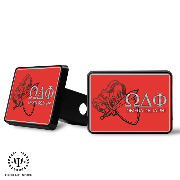 Omega Delta Phi Trailer Hitch Cover - greeklife.store