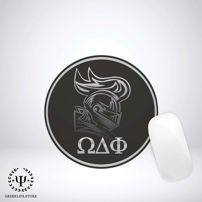 Omega Delta Phi Mouse Pad Round - greeklife.store