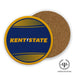 Kent State University Absorbent Ceramic Coasters with Holder (Set of 8) - greeklife.store