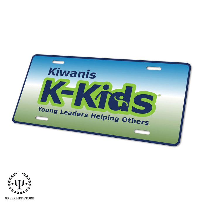 Kiwanis International Decorative License Plate - greeklife.store