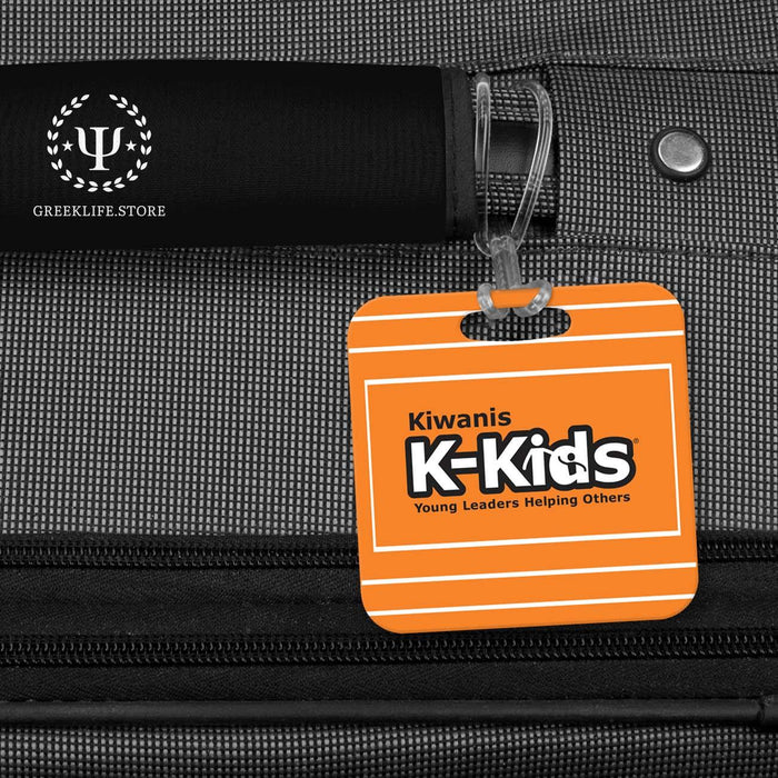Kiwanis International Luggage Bag Tag (square) - greeklife.store