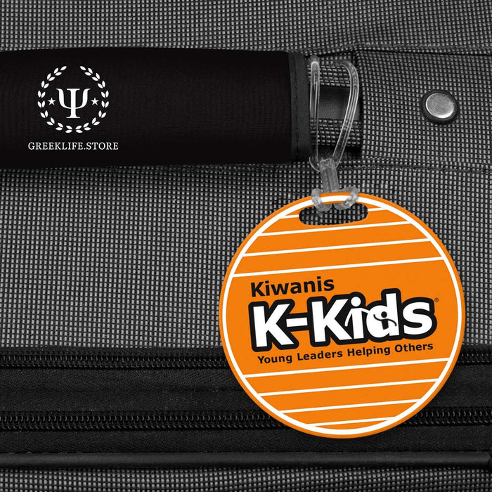 Kiwanis International Luggage Bag Tag (round) - greeklife.store