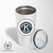 Kiwanis International  Stainless Steel Tumbler - 20oz - Ringed Base - greeklife.store