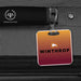Winthrop University Luggage Bag Tag (square) - greeklife.store