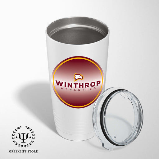 Winthrop Stainless Steel Tumbler - 20oz - Ringed Base - greeklife.store