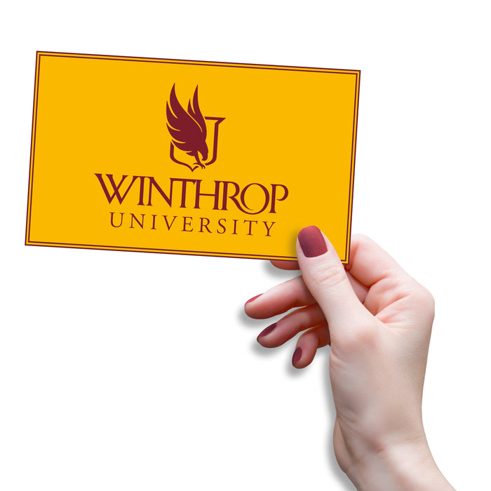 Winthrop University Decal Sticker