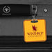 Winthrop University Luggage Bag Tag (square) - greeklife.store