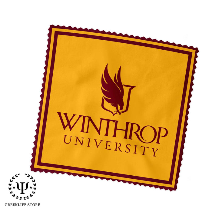 Winthrop University Eyeglass Cleaner & Microfiber Cleaning Cloth - greeklife.store