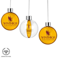 Winthrop University Christmas Ornament Santa Magic Key