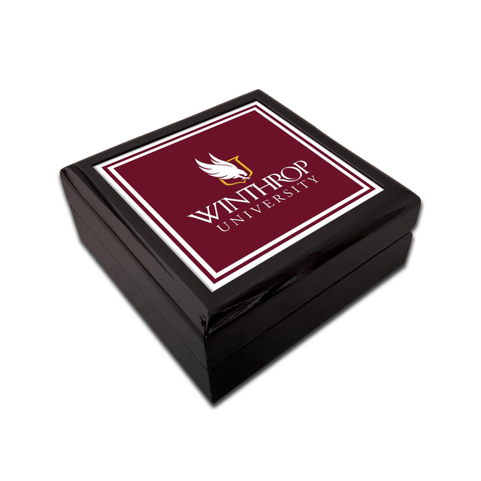 Winthrop University Keepsake Box Wooden