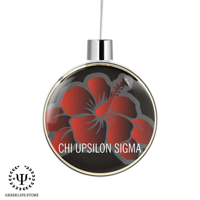 Chi Upsilon Sigma Ornament - greeklife.store