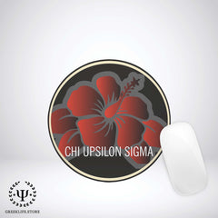 Chi Upsilon Sigma Mouse Pad Round