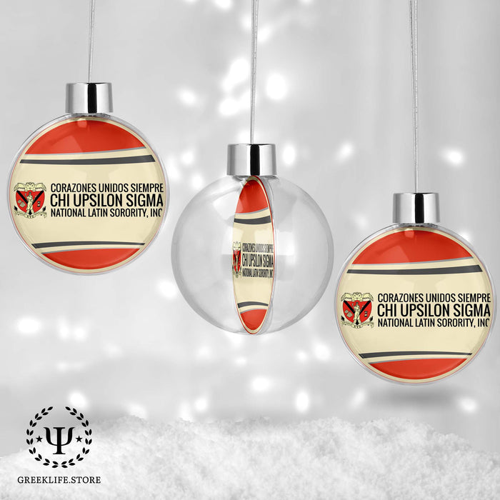 Chi Upsilon Sigma Christmas Ornament - Ball