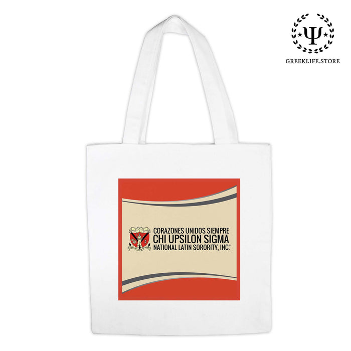 Chi Upsilon Sigma Canvas Tote Bag - greeklife.store