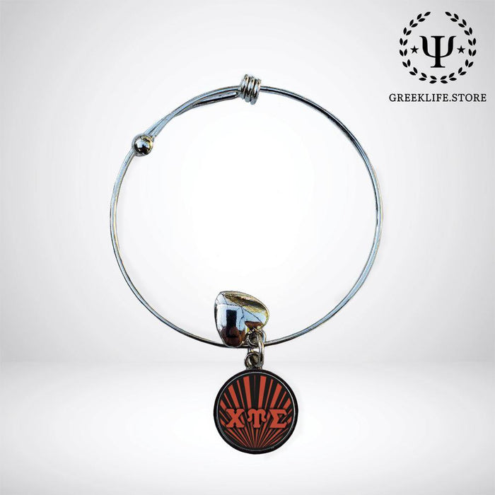 Chi Upsilon Sigma Round Adjustable Bracelet - greeklife.store