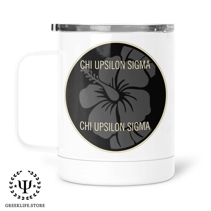 Chi Upsilon Sigma Stainless Steel Travel Mug 13 OZ