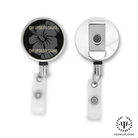 Chi Upsilon Sigma Badge Reel Holder