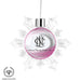 National Charity League Christmas Ornament - Snowflake - greeklife.store