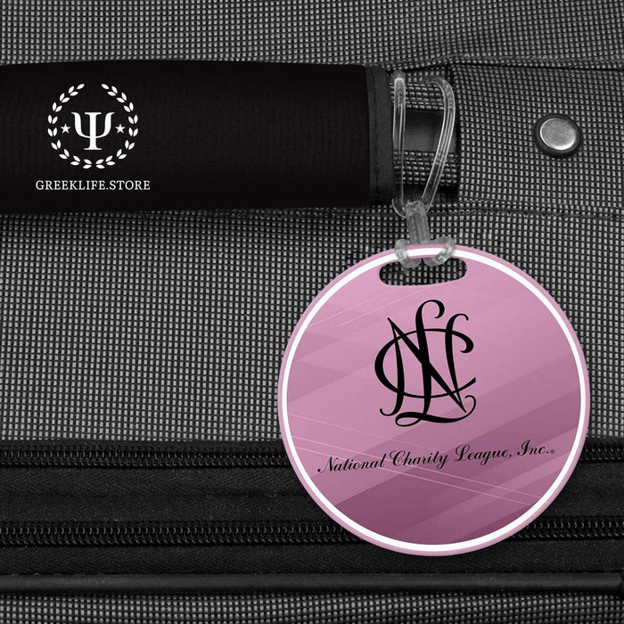 National Charity League Luggage Bag Tag (round) - greeklife.store