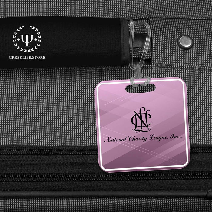 National Charity League Luggage Bag Tag (square) - greeklife.store