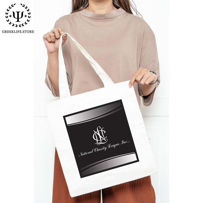 National Charity League Canvas Tote Bag - greeklife.store