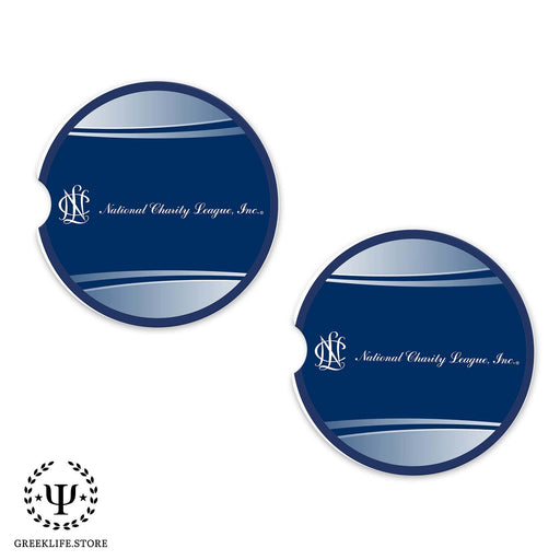 National Charity League Car Cup Holder Coaster (Set of 2) - greeklife.store