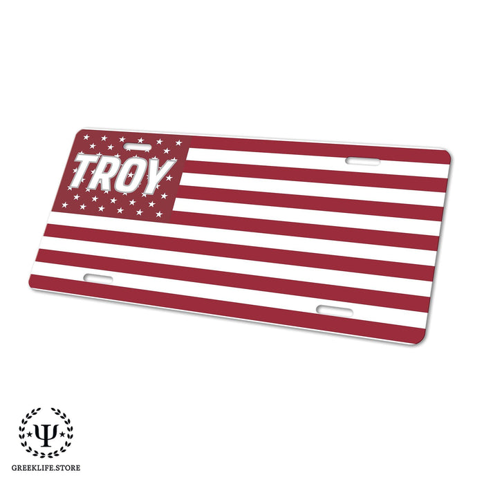 Troy University Decorative License Plate - greeklife.store