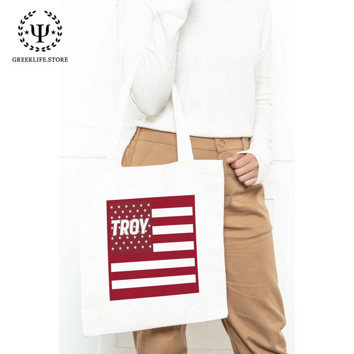 Troy University Canvas Tote Bag - greeklife.store