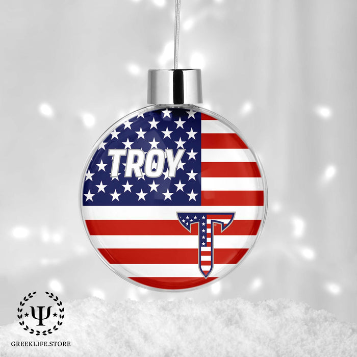 Troy University Christmas Ornament - Ball