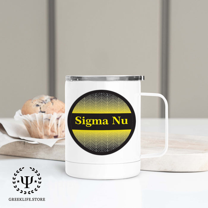 Sigma Nu Stainless Steel Travel Mug 13 OZ