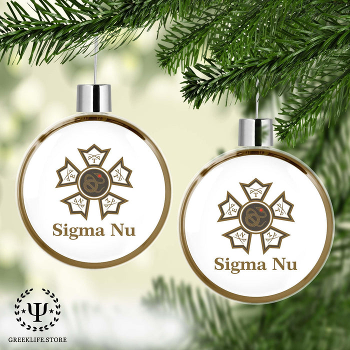Sigma Nu Ornament - greeklife.store