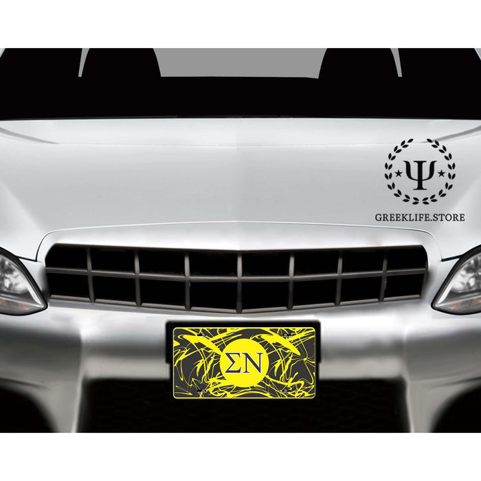 Sigma Nu Decorative License Plate - greeklife.store