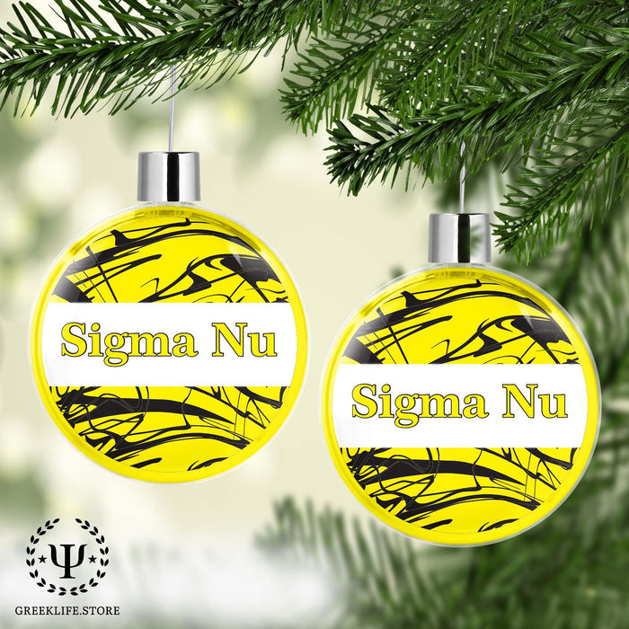 Sigma Nu Ornament - greeklife.store