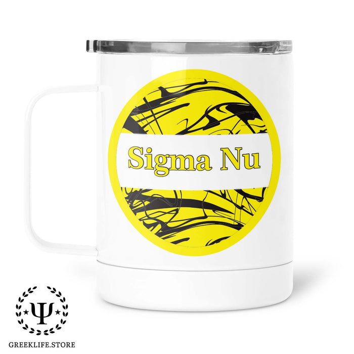 Sigma Nu Stainless Steel Travel Mug 13 OZ